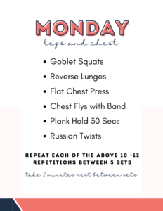strength training template for beginners