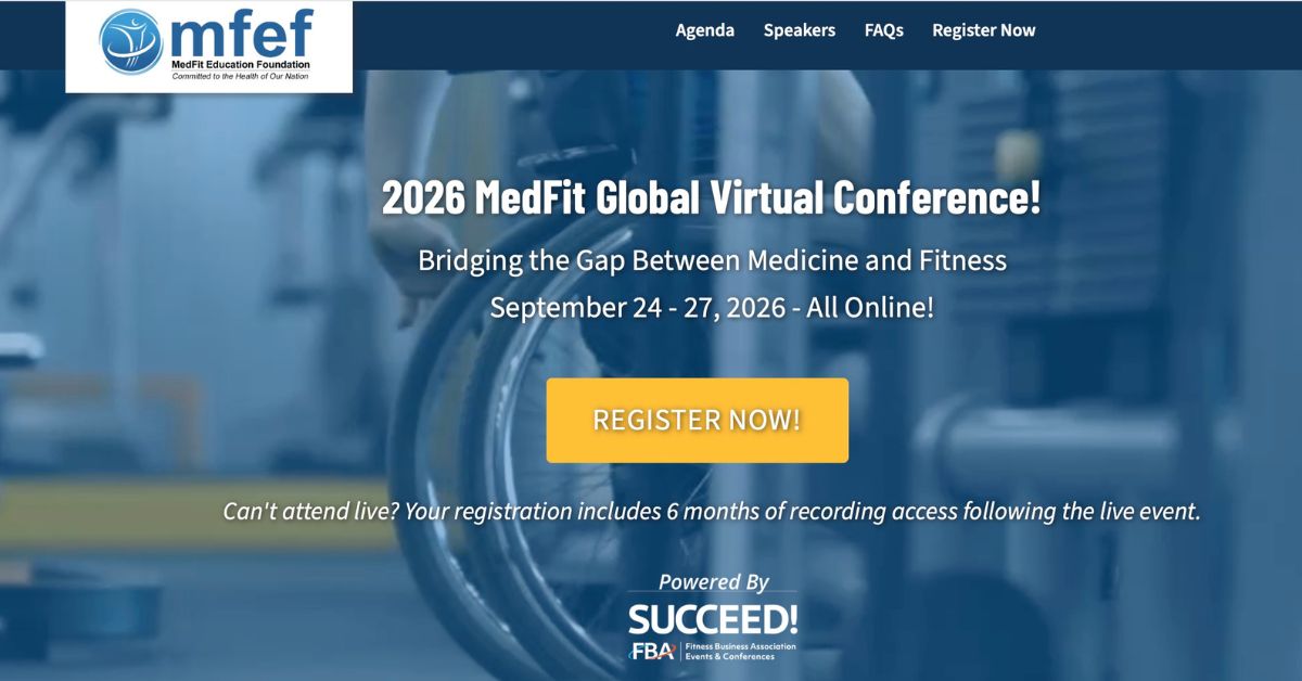 Inside the MedFit Education Foundation Conference